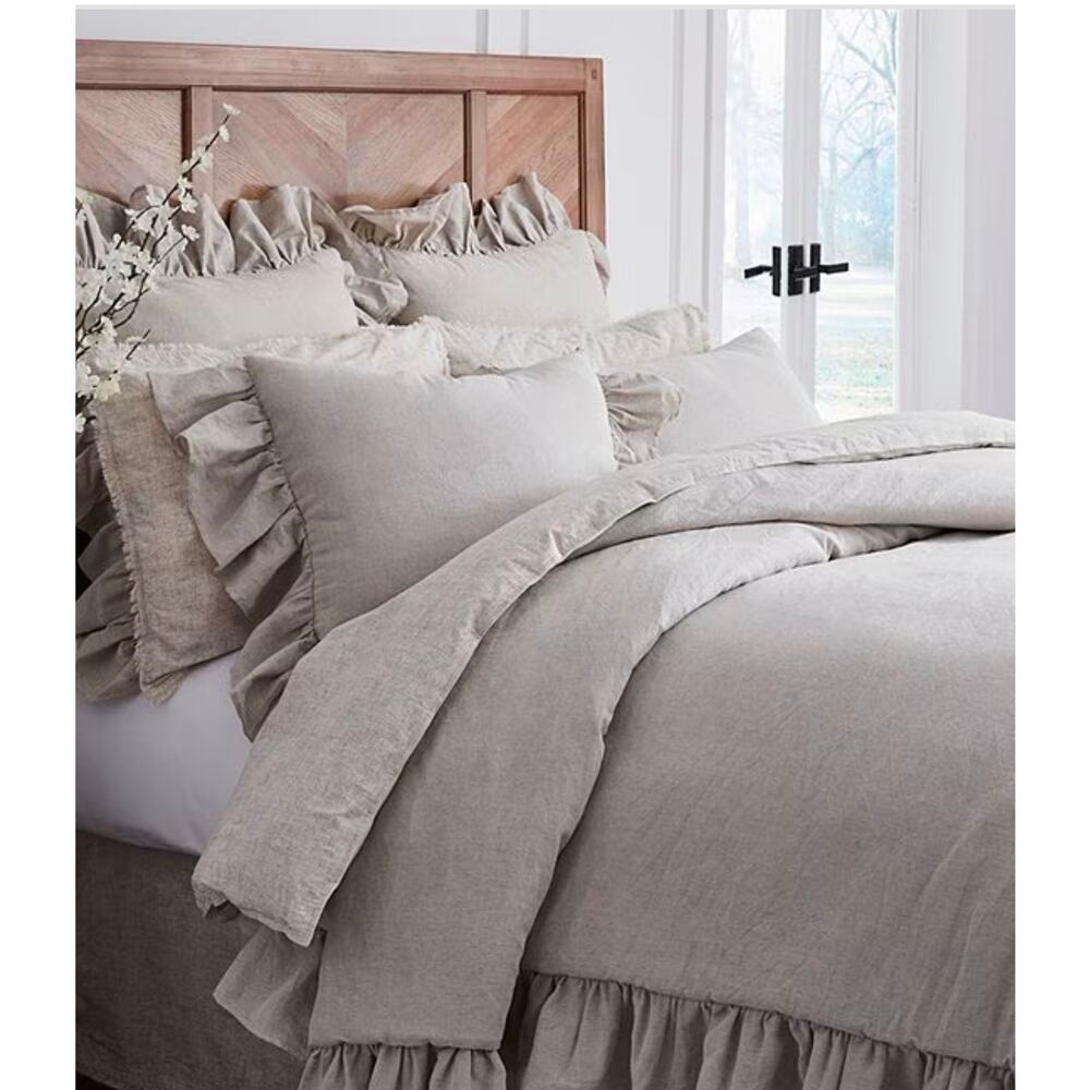 Southern Living Simplicity Collection Brooke Duvet Cover MiniSet Full/Queen $339